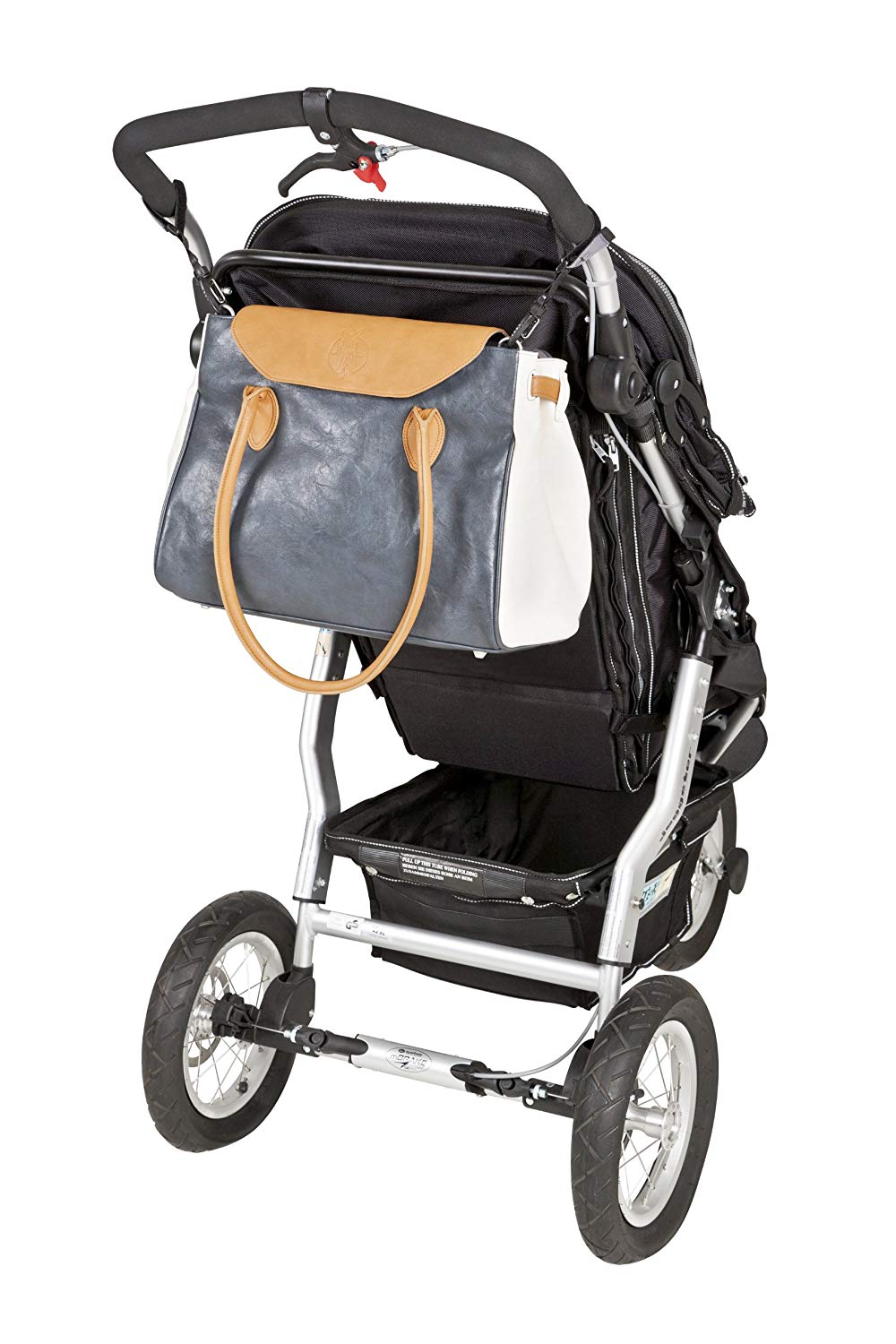 Lässig Tender Boston Changing Bag Set, Steel - Image 4
