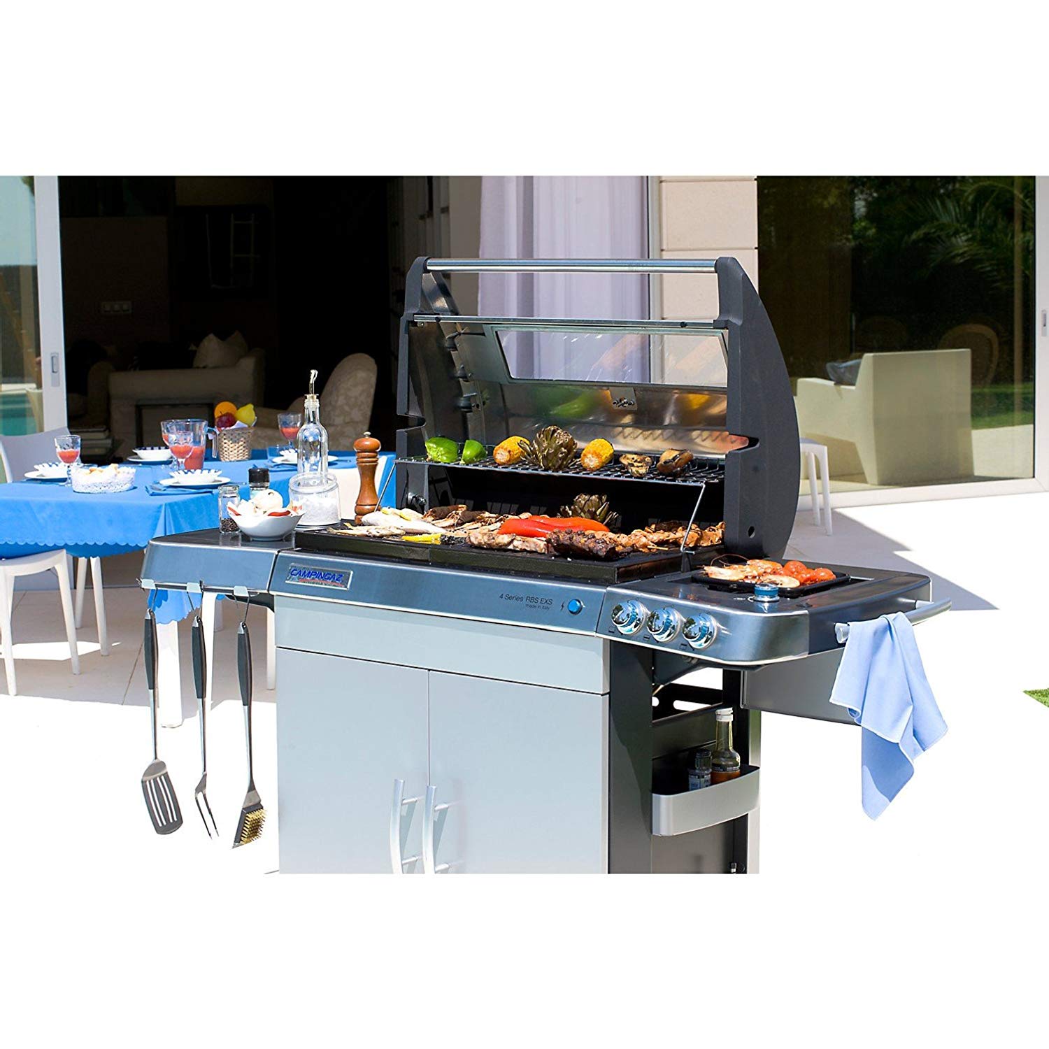 Campingaz Premium Barbecue Fork, Black/Silver, 13.8x6.3x5.15 cm - Image 2