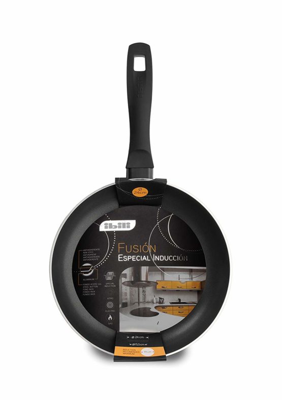 IBILI Frying pan Fusion 16 cm, Aluminium, Black
