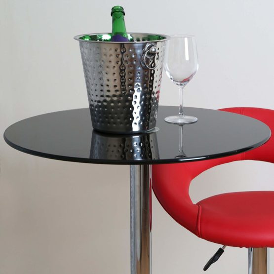 Premier Housewares Champagne Bucket - Hammered Stainless Steel - Image 2