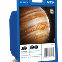 Brother LC-1240BK Inkjet Cartridges, Black, Twin Pack, High Yield, Includes 2 x Inkjet Cartridges, Brother Genuine Supplies