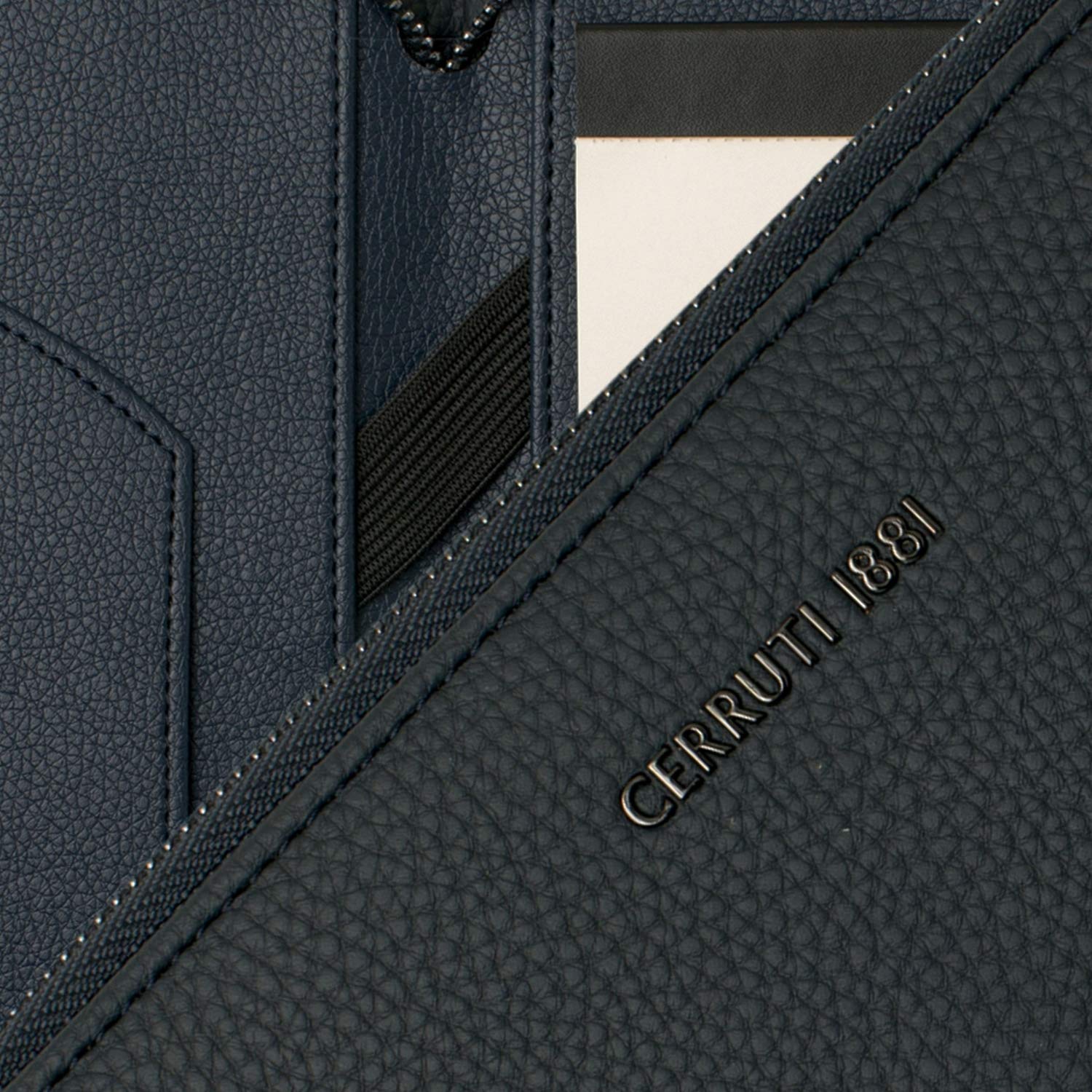 Cerruti 1881 NTM711N A5 Hamilton Conference Folder - Dark Blue - Image 2