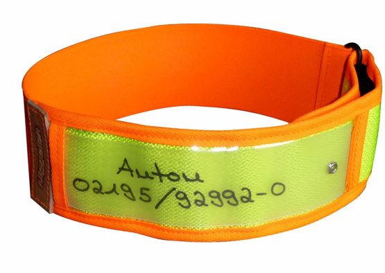Niggeloh Warning Collar, X-Small, Yellow