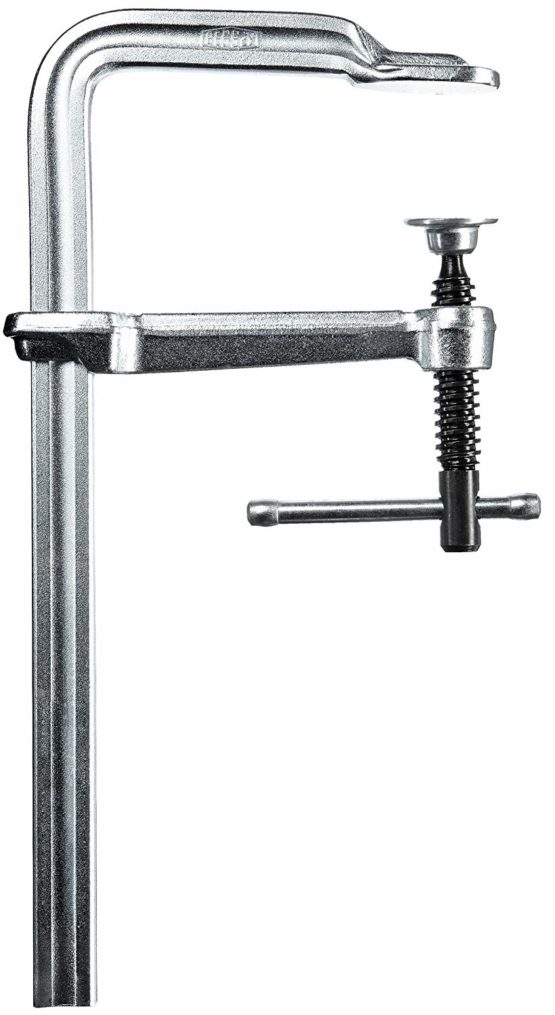 Bessey GS20K Classix GS-K All-Steel Screw Clamp, Red/Black, 200/100 mm