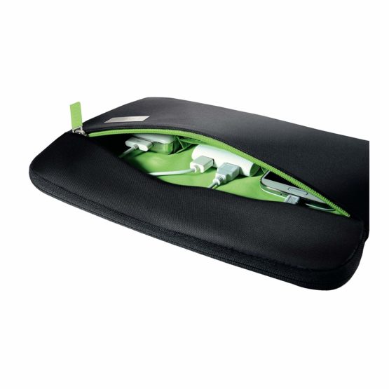 Leitz 10 Inch Tablet Sleeve Fleece Lined Smart Traveller Range, Black,62930095 - Image 4