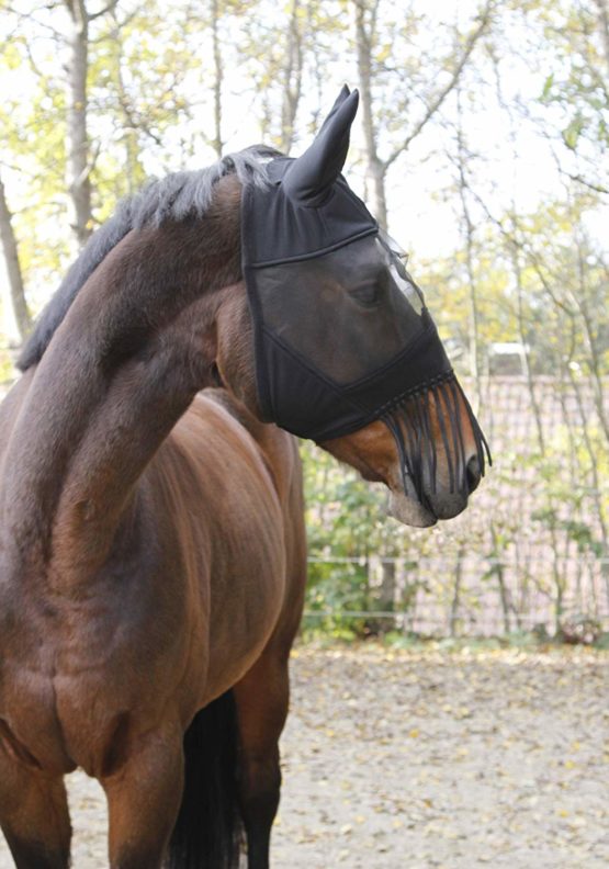 Kerbl WB 321269 Fly Mask for Horses with Ear Protection and Nostril Veil - Image 3