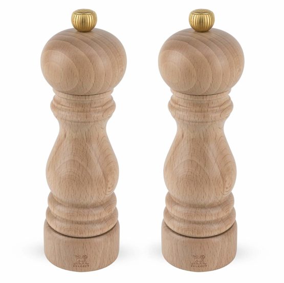 Peugeot Paris Duo u'select Salt & Pepper Mill Set 18cm, Wood, Natural, 5.7x5.7x18 cm - Image 2
