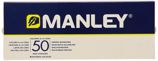 Manley 150 MNC00088 - Pencil Box with 50 Crayons - Image 2