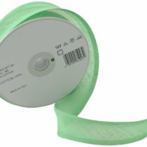 Inastri 25/5/5 mm Cotton Bias Binding, Apple Green