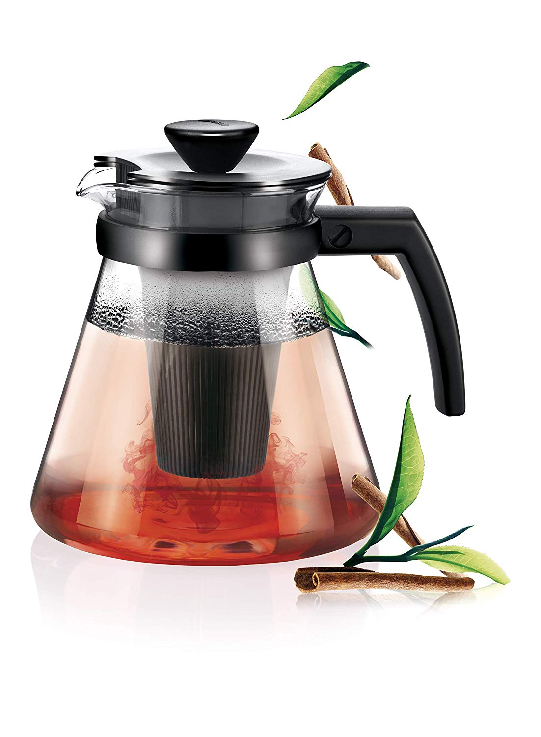 Tescoma Tea/Coffee Maker 1,25 L with Infuser, Assorted, 17.6 x 14.6 x 18.6 cm, 17.600000000000001 x 14.6 x 18.600000000000001 cm
