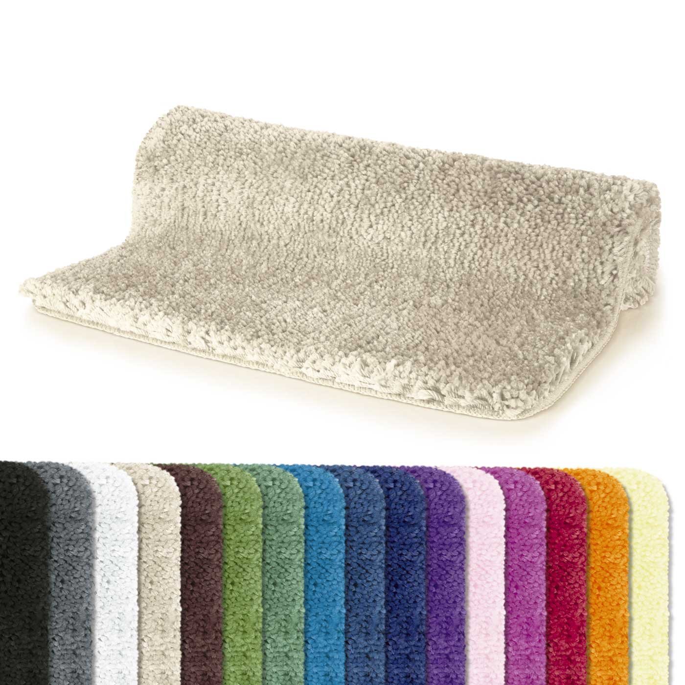 Spirella Highland 10.13066 Bath Mat 70 x 120 cm Light Sand, Beige Sand