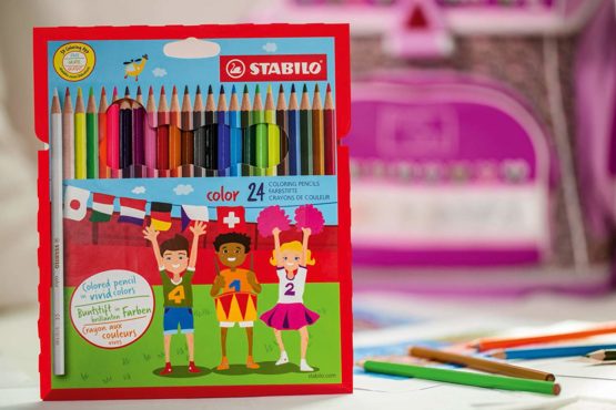 Colouring Pencil - STABILO color Wallet of 24 Assorted Colours Including 4 Neon - Image 2