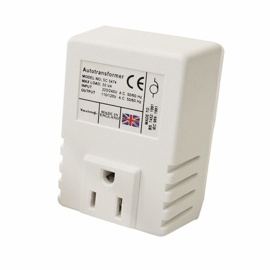 Tacima SC5474W/BP Step Down Voltage Convertor,230/240 Volts down to 110/120 Volts – Maximum Load 50VA (Approximately 50Watts) - Image 4