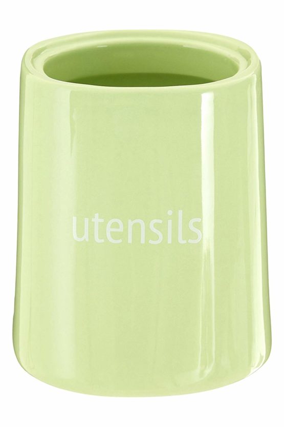 Premier Housewares Fletcher Utensil Jar - Green - Image 3