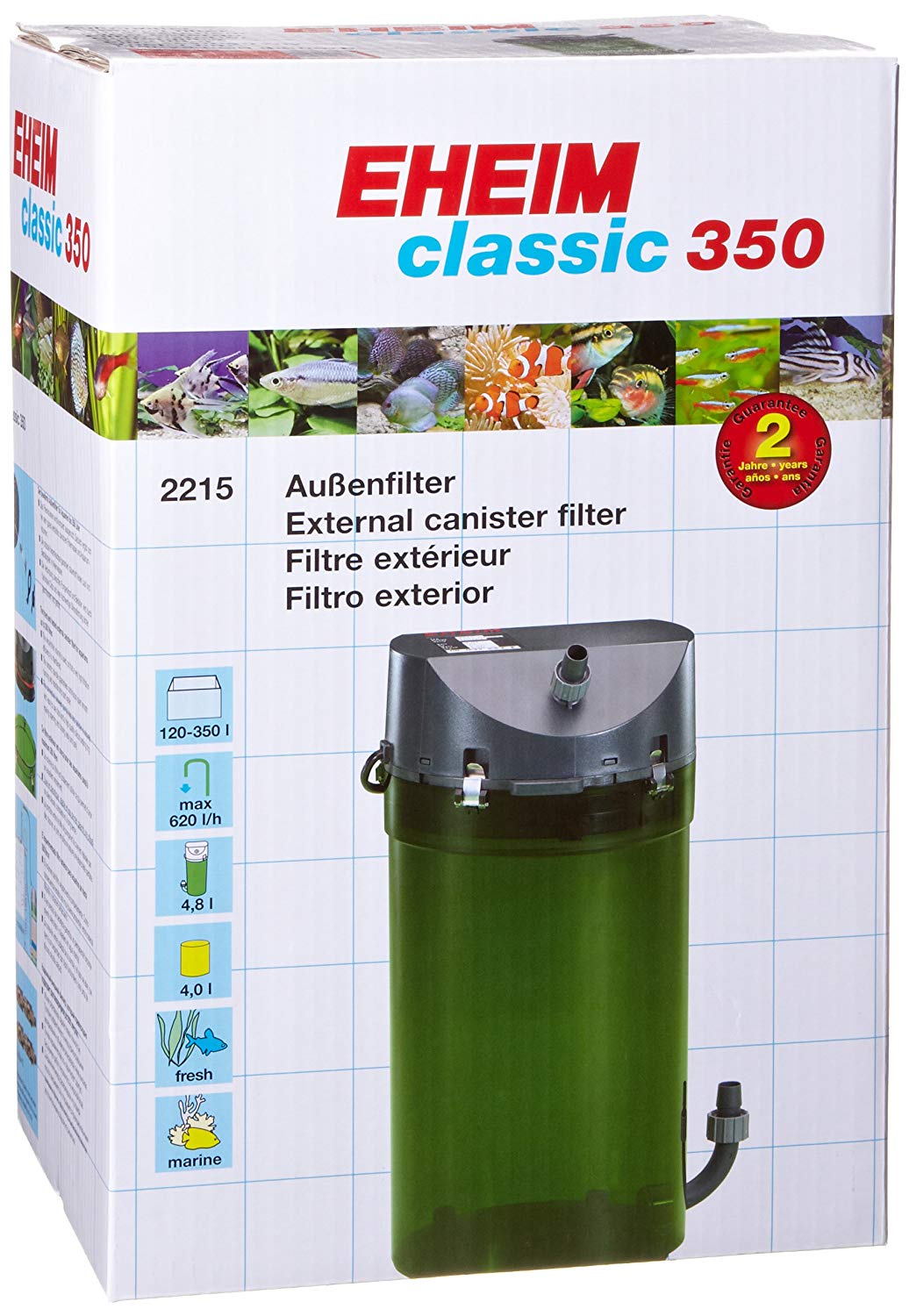 Eheim Classic 350 External Filter - Image 2