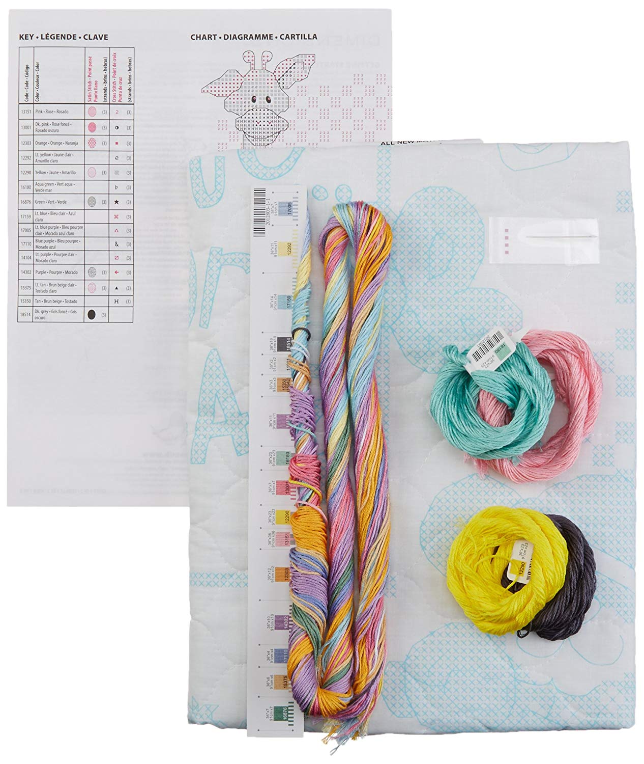 Dimensions 72724 Cute Needlecrafts, White, earth tones, Dimensions Needlecrafts - Image 2
