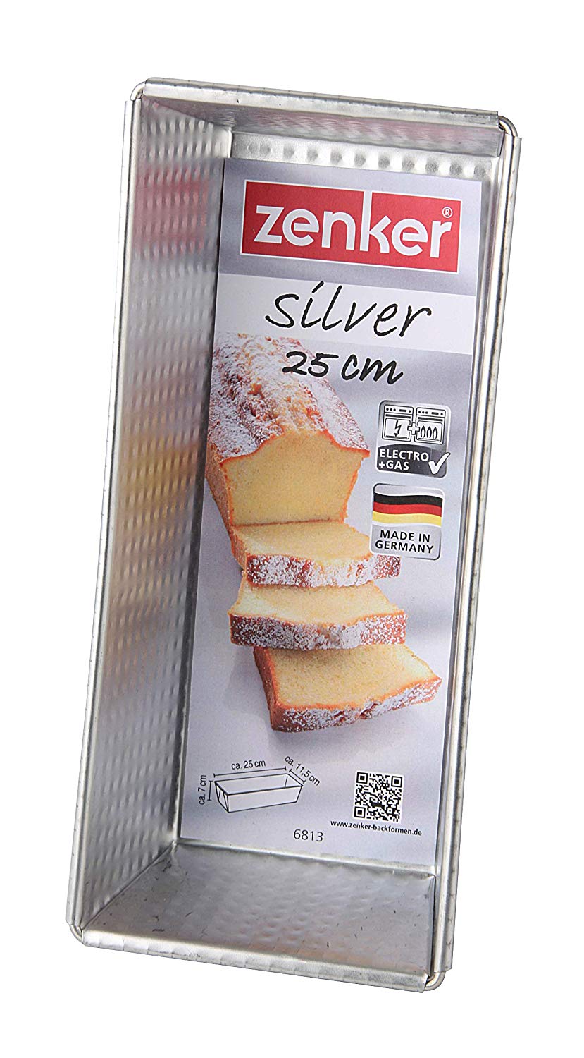 Gilberts premature Gilberts Cake Mould 25 cm, Silver, 22.5 x 11.5 x 7 cm - Image 4