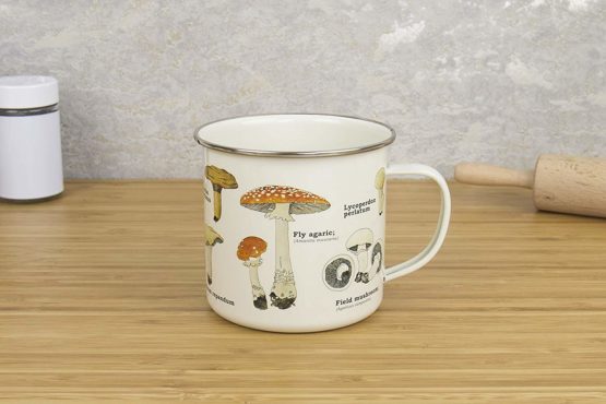Gift Republic GR270058 Mushroom Enamel Mug