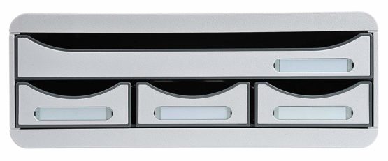 Exacompta Iderama ToolBox (4 Drawers) - Light Grey - Image 2