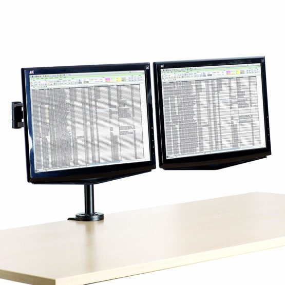 Fellowes Professional Series Dual Arm Stand for Monitor - Image 2