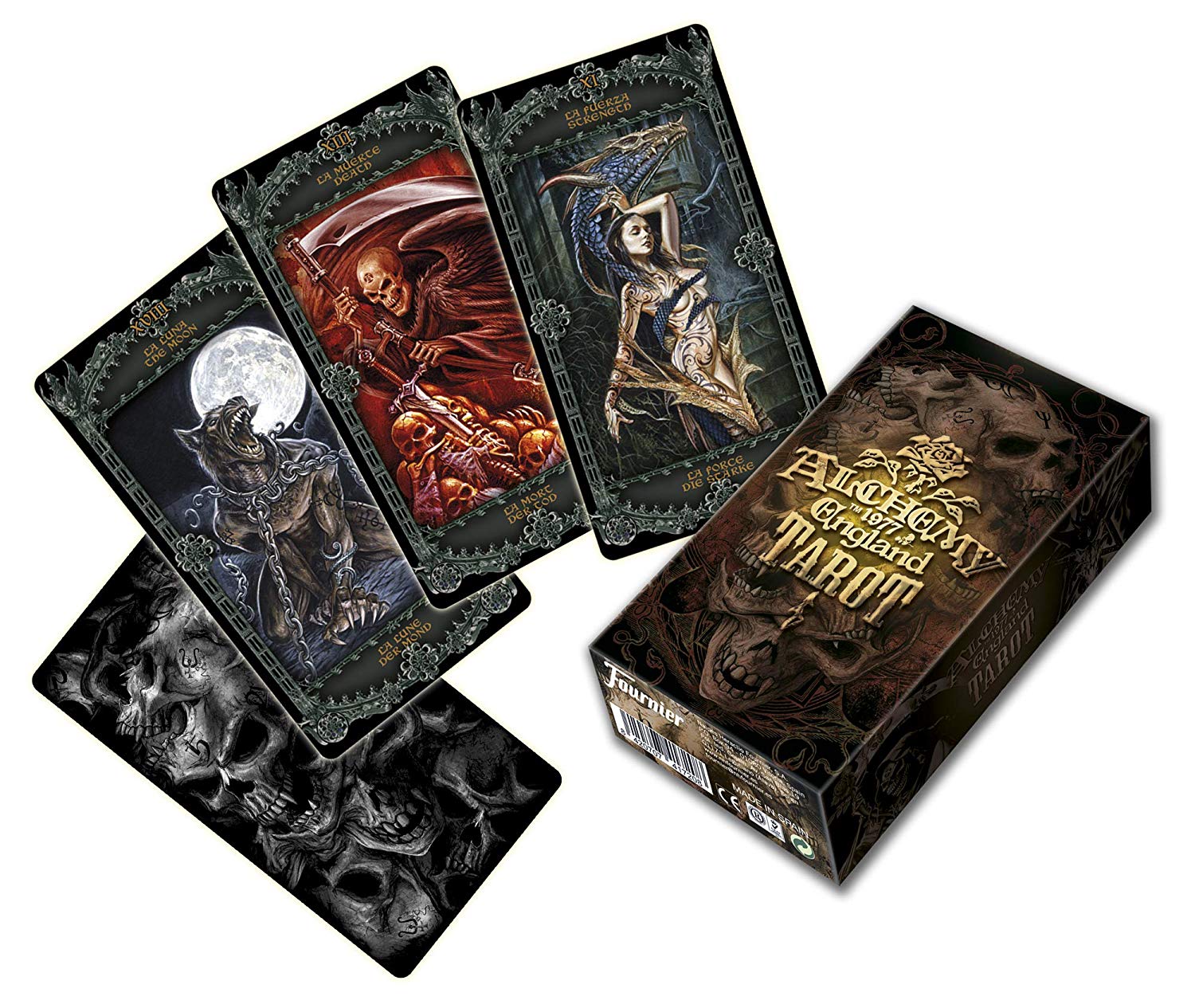 Nemesis Now Alchemy Tarot Cards 12cm Black - Image 3