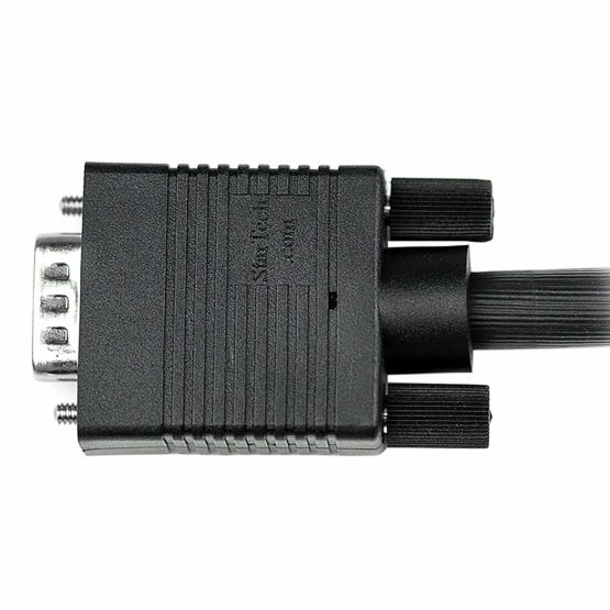 StarTech MXTMMHQ5M 5m Coax High Resolution Monitor VGA Video Cable - HD15 to HD15 M/M, Black - Image 4