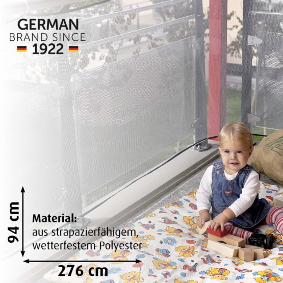 Reer Protection Netting for Balcony 94 cm x 294 cm - Image 3