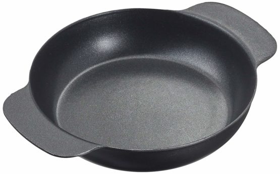 IBILI Indubasic Round Dish, Aluminium, Black, 14 x 14 x 6 cm