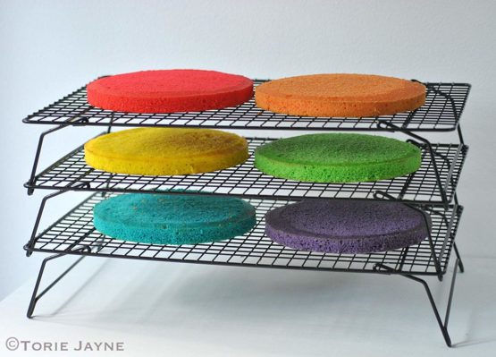 Tala 3 Tier Non Stick Cake Cooling Tray, Each Tier Measures 41 x 25cm, Perfect for Cooling Cakes, Cookies and Biscuits - Image 2