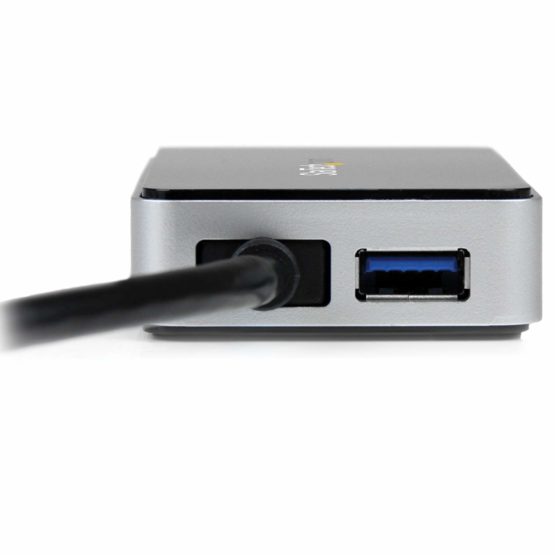 StarTech USB 3.0 to VGA Adapter with 1 Port USB Hub - 1920x1200 - External Video & Graphics Card - Dual Monitor Display Adapter - Supports Windows (USB32VGAEH),Black - Image 4