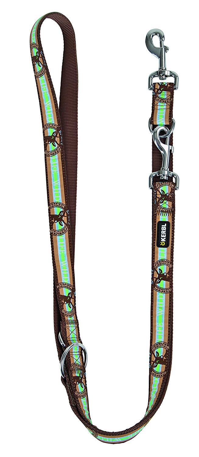 Kerbl Lead Wild Life brown, 200cm/25mm, 200 cm x 25 mm