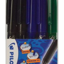Pilot Frixion Erasable Rollerball 0.7 mm (Pack of 5) - 2 Black/2 Blue/1 Green