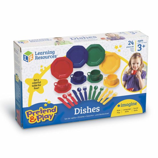 Learning Resources Pretend and Play Dish Set - Image 4