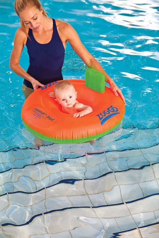 Zoggs Unisex Child Zoggy Baby Inflatable Swim Seat Trainer Seat - Image 3