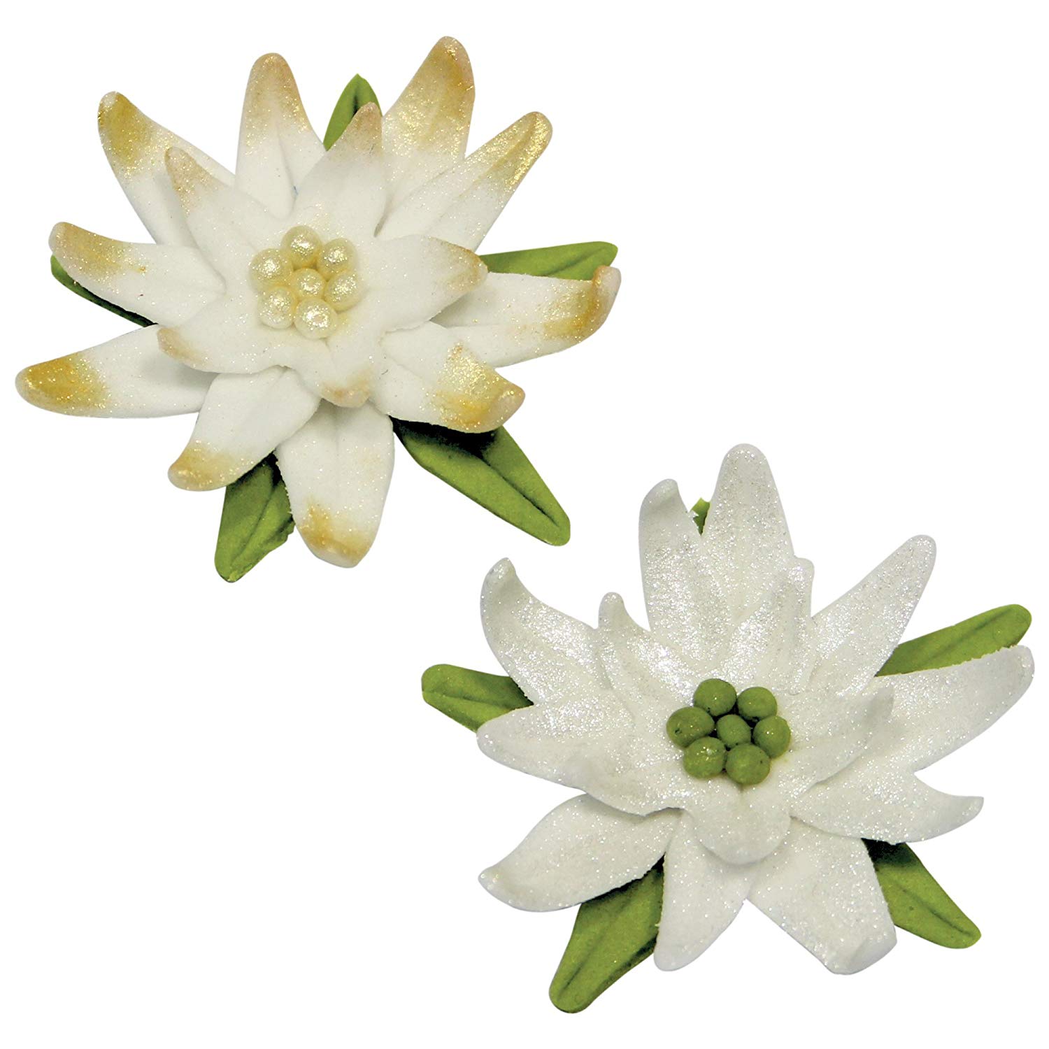 PME RC180 Stainless Steel Rose Calyx / Poinsettia Flower Petal Cutters, Set of 3 Silver 3.7 x 1.2 x 3.9 cm - Image 2