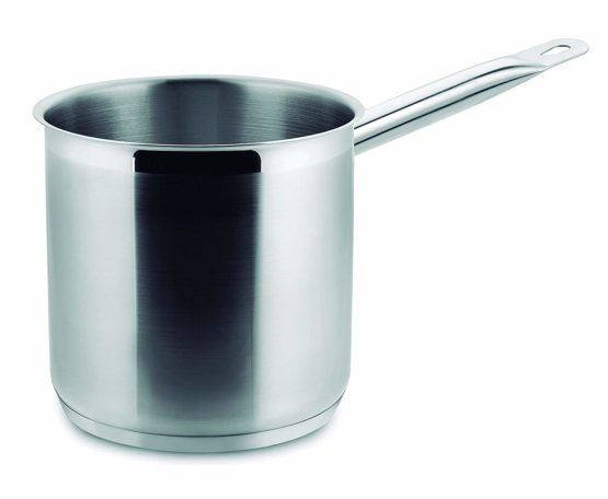 LACOR Eco-Chef Double Boiler with Fond, Stainless Steel, Silver, 16 x 16 cm