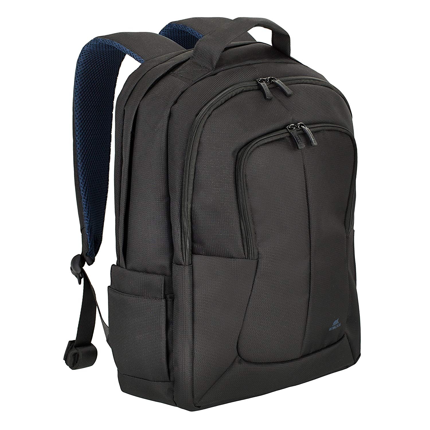 RIVACASE ECO 8460 17 Inch bulker Laptop Backpack with Luggage Strap, Travel Bag for College Work Travel