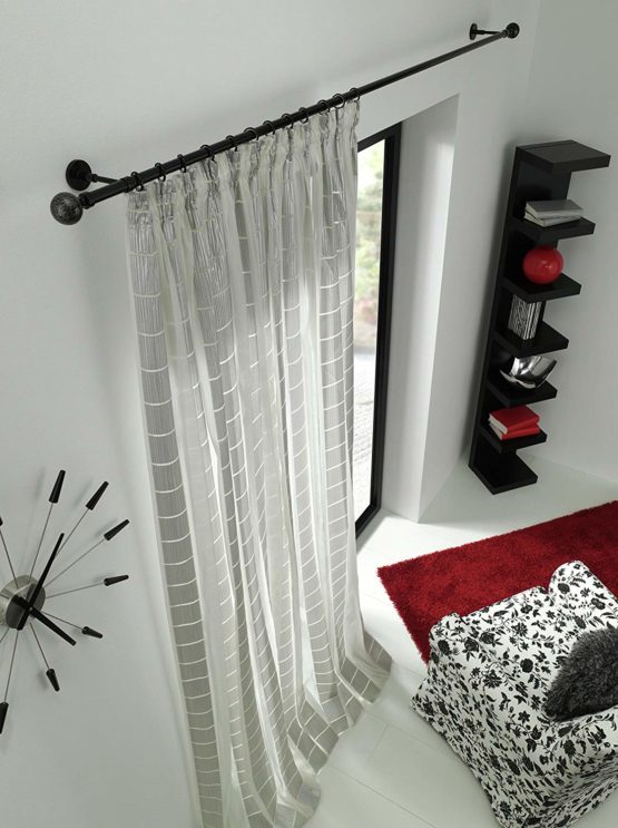 Gardinia Curtain ring Ø 20 mm black, Metal - Image 3