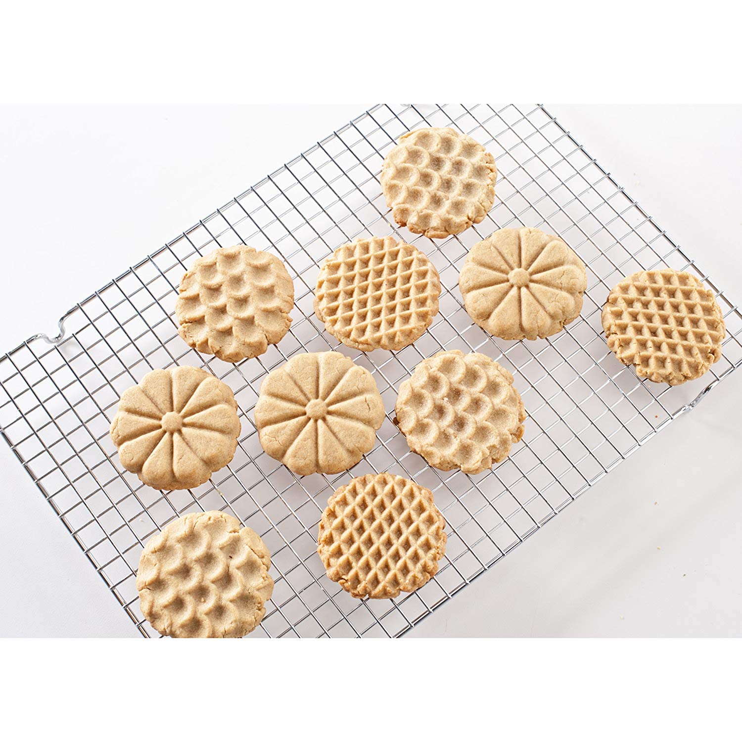 Nordic Ware All Season Cookie Stamps (Set of 3), Sturdy Cast Aluminium Cookie Stamp Set, Cookie Press Set Made in the USA - Image 4