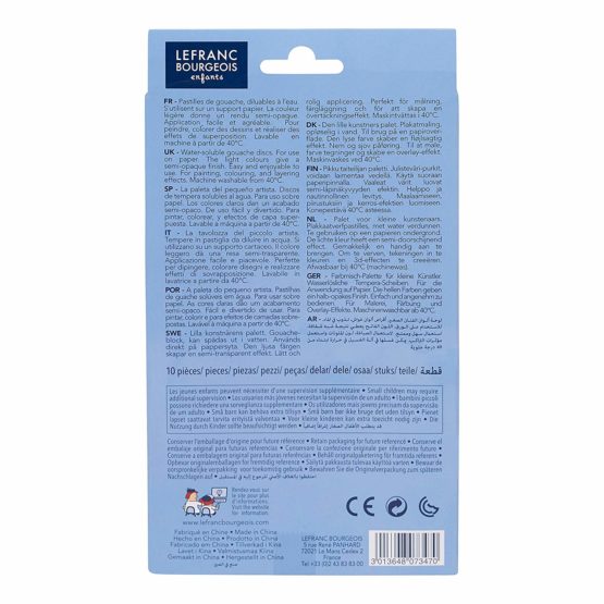 Lefranc & Bourgeois Box + Adhesive Brush Education Education – Creative Leisure – 8 x 40 mm - Image 4