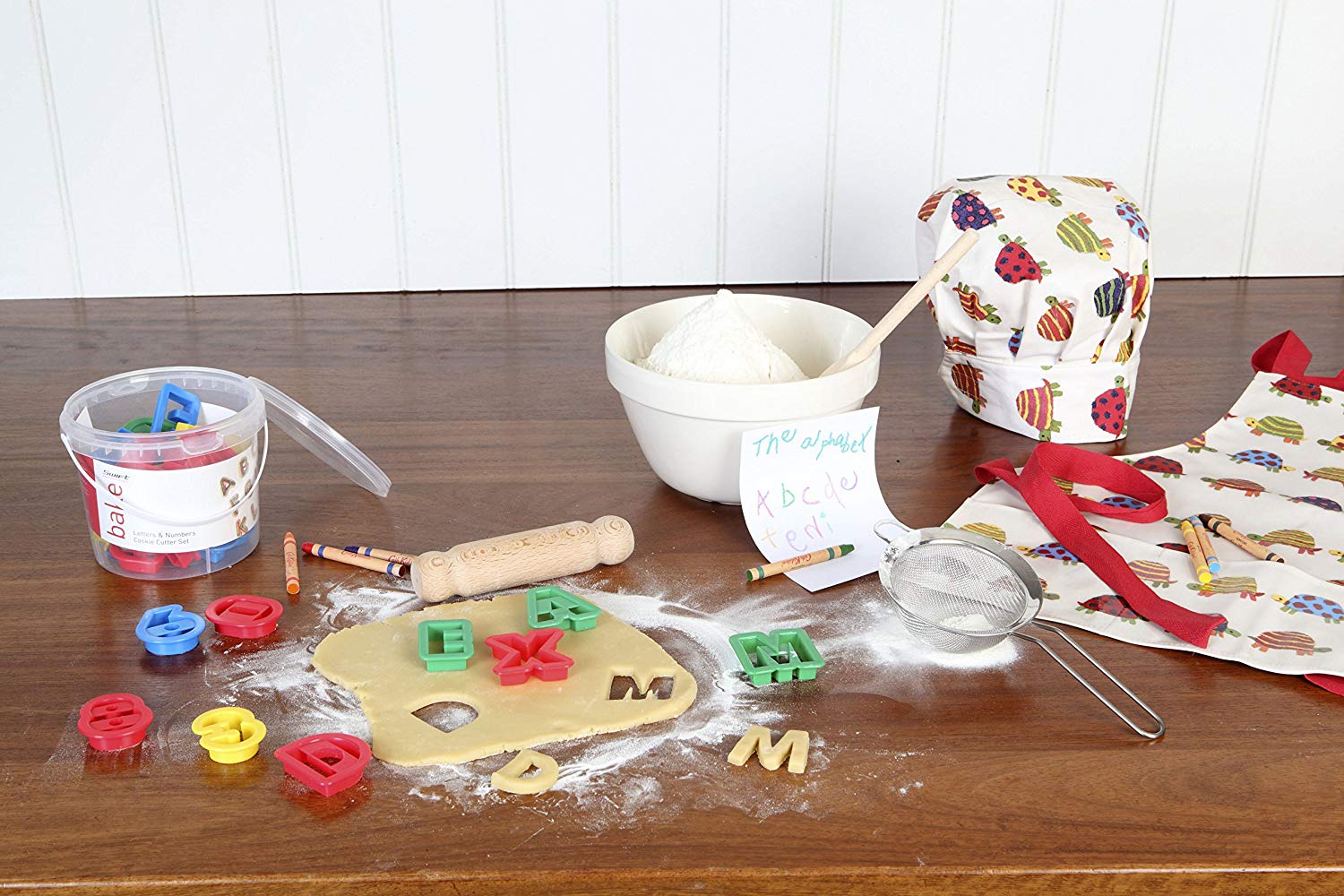 Dexam Plastic Letters and Numbers Cookie Cutters, Set of 36, Multi, 17848887 - Image 2