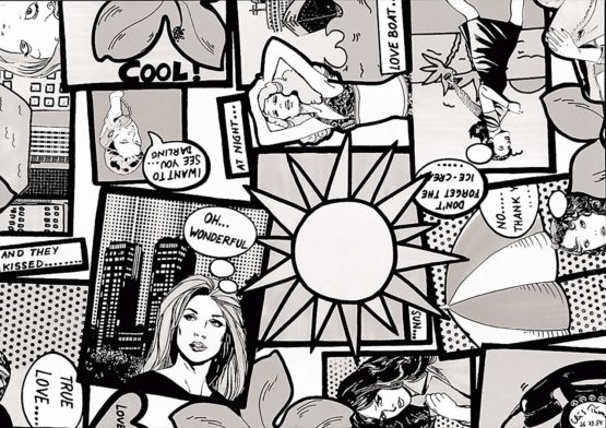 Fablon 45 cm x 2 m Roll Comic