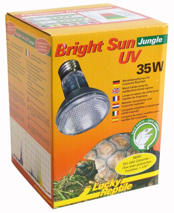 Lucky Reptile Bright Sun Jungle Light Bulb Metal Halide Ultra-Violet 35 W Complete Set Including Matching Socket and Ballast - Image 3
