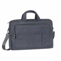 ALPENDORF Sacoche grise en toile 1 bandoulière - 15.6"