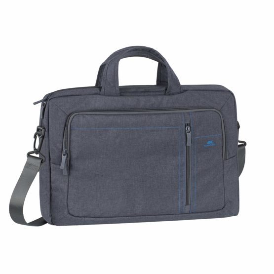 ALPENDORF Sacoche grise en toile 1 bandoulière - 15.6"