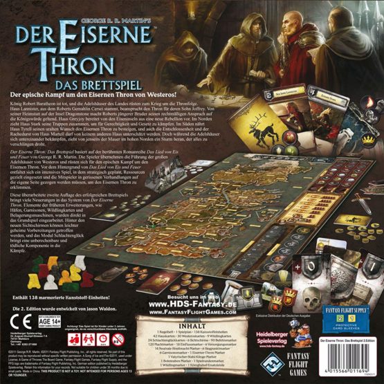 Heidelberger HE416 "A Game of Thrones" Board Game - Image 2