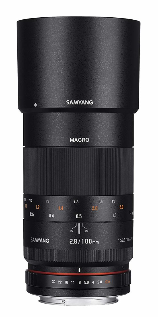 SAMYANG 1112309101 100 MM F2.8 lens for Micro 4/3
