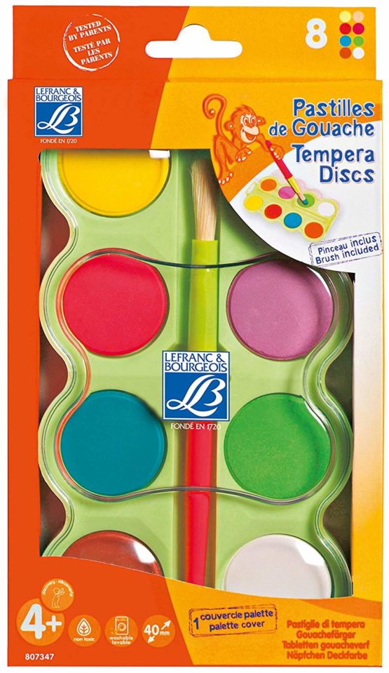 Lefranc & Bourgeois Box + Adhesive Brush Education Education – Creative Leisure – 8 x 40 mm