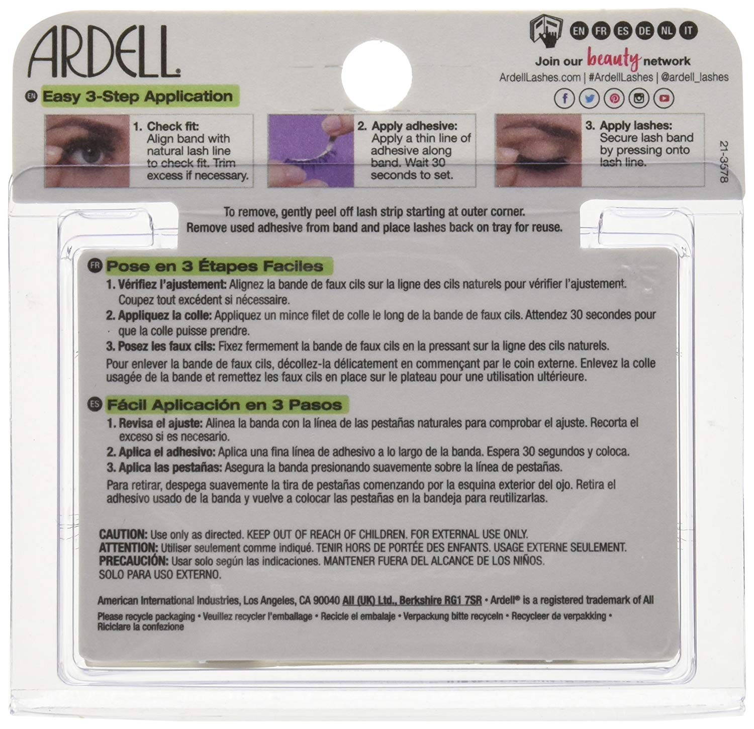 ARDELL - the original Twin Pack Lash 120 black, 2 works, 1 pair (Pack of 1) - Image 2