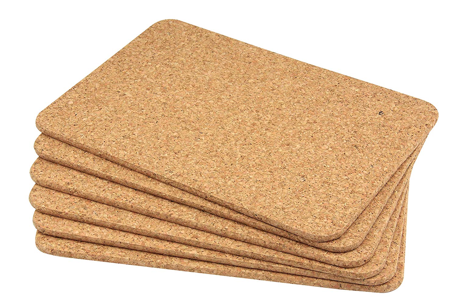 Apollo 1561 Cork Placemat Set 6 28x20cm, Multi-Colour, 28x0.6x20.5, 28x20x1cm - Image 4